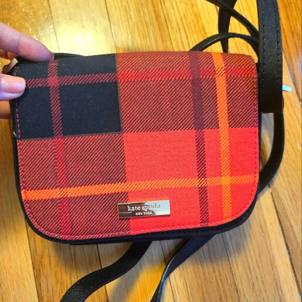 Kate spade tartan bag